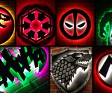 Rock Yur Wall LED Art