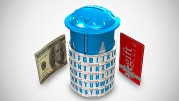 Puzzle Pod Cash & Gift Card Holder Cryptex Puzzle Pod Cash & Gift Card Holder Cryptex
