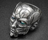 The Accuser Ring with Blinking Opal Eyes