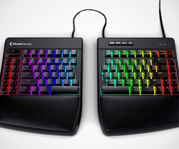 Kinesis Freestyle Edge RGB Split Gaming Keyboard