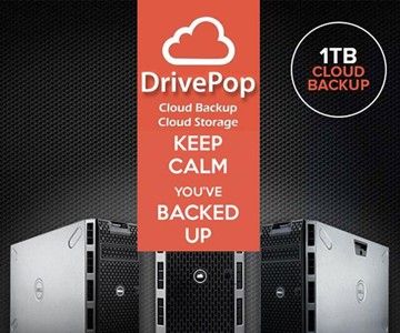 1 TB of DrivePop Cloud Backup 1 TB of DrivePop Cloud Backup