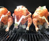 Motorcycle Beer Can Chicken Stand