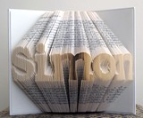 Personalized Book Sculptures