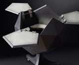 Polyhedron Bar Cart