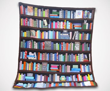 Custom Bookcase Quilt Custom Bookcase Quilt