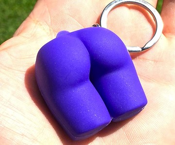 The Buttress Pillow Mini Butt Keychain