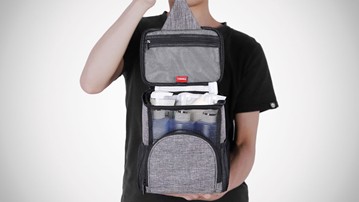 Fabric & Mesh Shower Caddy Tote Bag Fabric & Mesh Shower Caddy Tote Bag