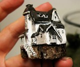 Beetlejuice Terrarium - Back of Deetz House