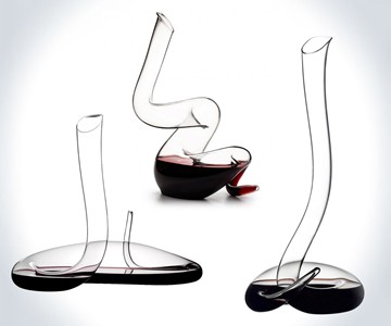Riedel Crystal Snake Wine Decanters Riedel Crystal Snake Wine Decanters