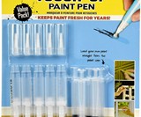 Slobproof Fillable Brush Pens for Paint Touch-Ups