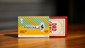 Dad Grass Hemp CBD Pre Rolls in Screw Decoy Box