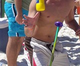 Bottle Bash Backyard Game