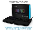 Kinesis Freestyle Edge RGB Split Gaming Keyboard