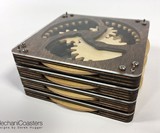 MechaniCoasters - DIY Kinetic Sculpture Coasters