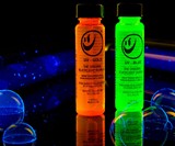 Tekno Black Light Bubbles in Gold and Blue