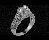Death Star Engagement Ring