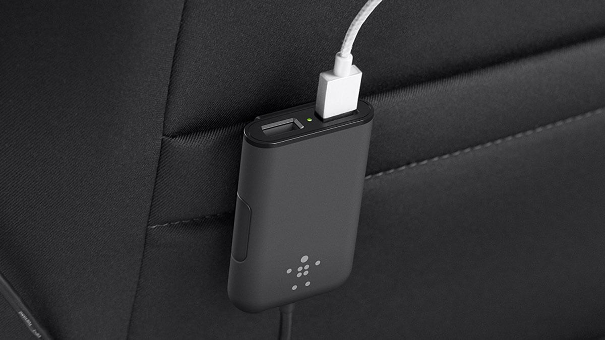 4-USB Front & Back Seat Car Charging Hub 4-USB Front & Back Seat Car Charging Hub