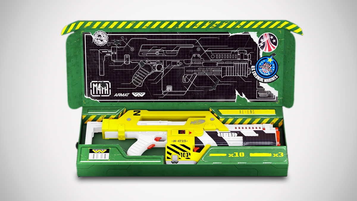 NERF LMTD ALIENS M41-A Blaster NERF LMTD ALIENS M41-A Blaster