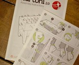 Flat Pack Cardboard Foosball Table