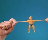 World's Smallest Stretch Armstrong