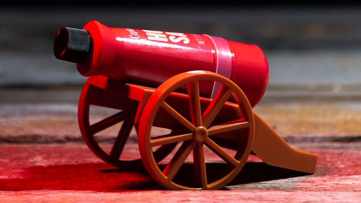 Captain Morgan Hot Sauce Cannon