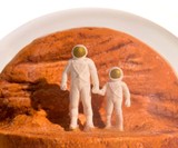 Mars Dust Globe