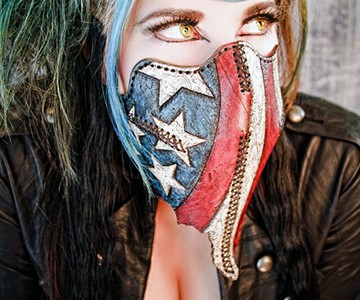 Team USA Motorcycle Mask Team USA Motorcycle Mask