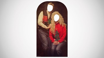 Ugly Christmas Sweater Portrait Life-Size Cardboard Cutout