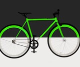 Pure Fix Glow in the Dark Fixie Bikes