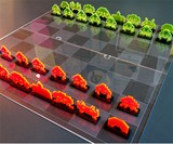 Space Invaders Chess Set