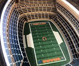 Football Stadium Lights End Table