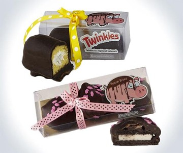Bacon Chocolate Covered Oreos & Twinkies Bacon Chocolate Covered Oreos & Twinkies