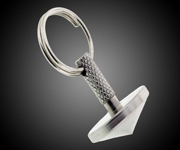 Self-Balancing Spinning Top Keychain Self-Balancing Spinning Top Keychain