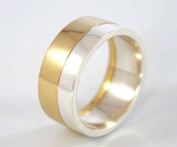 Collide Connecting Engagement & Wedding Rings for Men