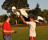 Remote Control Superhero Takeoff