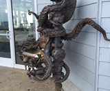 Pearl Driver Octopus Water Fountain