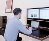 DropTop Plug & Play Wall-Mounted Workstation