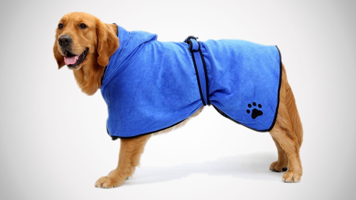 Dog Bathrobe Dog Bathrobe