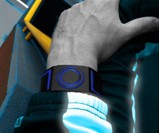 Man Wearing Kisai 7 LED Watch