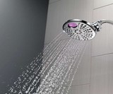 Shower Head with Temperature Display