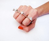 Knuckle Duster Engagement Rings