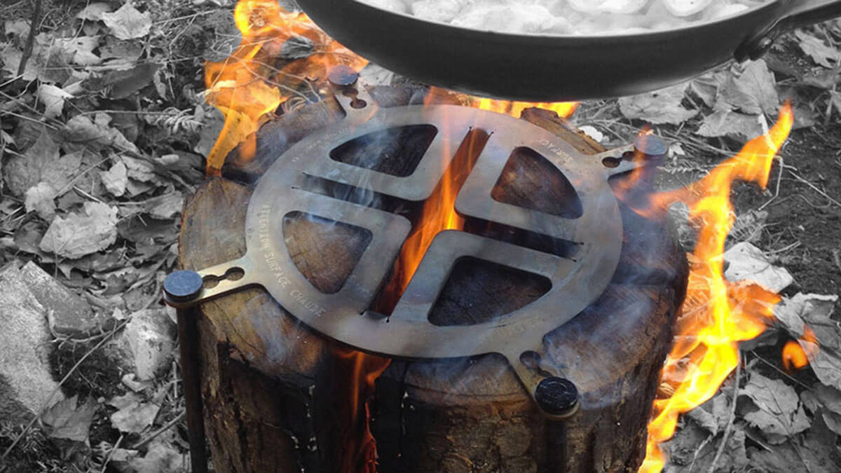 Swedish Fire Torch Log Grill Swedish Fire Torch Log Grill