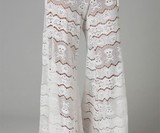Lace Skull & Crossbones Pants