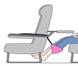 Portable Travel Footrest