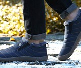 Fur-Lined Winter Slipper Boots