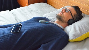 Sensate Infrasonic Therapy Stress Management Device