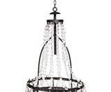 Solar-Powered Patio Chandelier