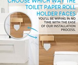 Toilet Paper Holder with Wet Wipe Dispenser