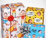 Gift Wrap My Face Personalized Gift Wrap