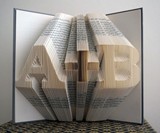 Personalized Book Sculptures